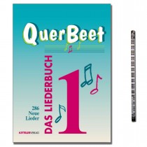 Das Liederbuch QuerBeet Band 1 mit Musik-Bleistift 