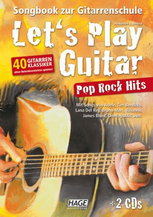 Let's Play Guitar - Pop Rock Hits mit 2CD's