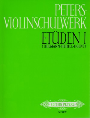 Peters-Violinschulwerk Etüden Band 1