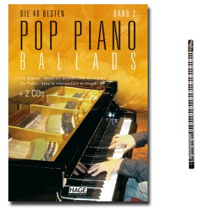 Die 40 besten Pop Piano Ballads Band 2